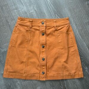 Madewell Skirt Size 4 🧡 Burnt Orange